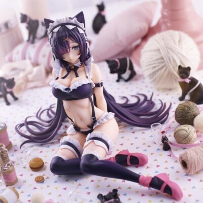 New Union Creative Mika Pikazo Illustrations Cat Maid non-scale Figure AUTHENTIC