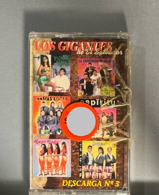Los Gigantes De El Salvador Descarga #3 (Cassette, Album)