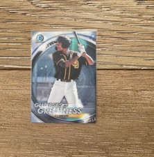 2020 Bowman Chrome Draft CJ Abrams Glimpses of Greatness #GOG-CA