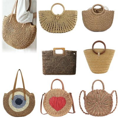 rattan handbag