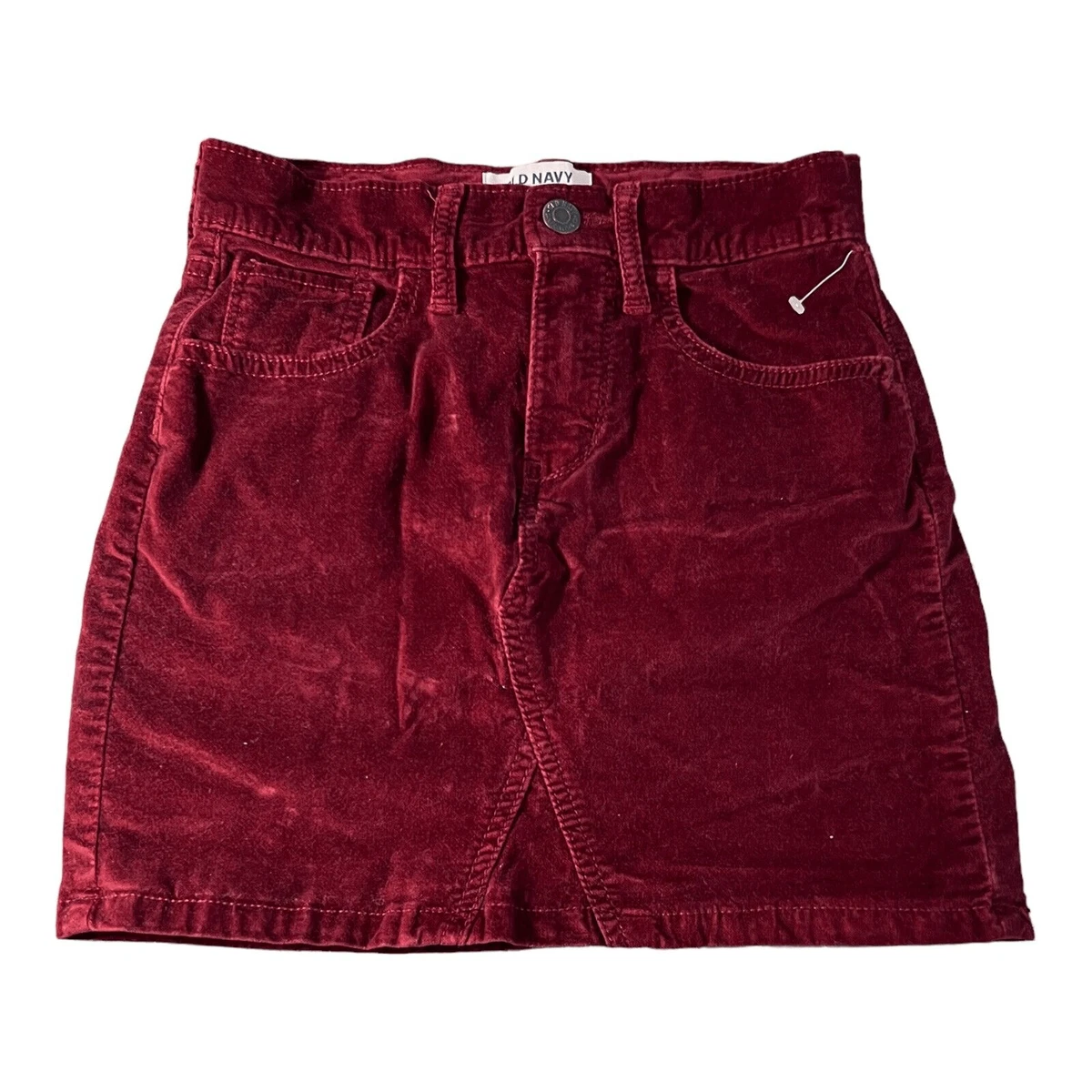 Old navy 2025 velvet skirt