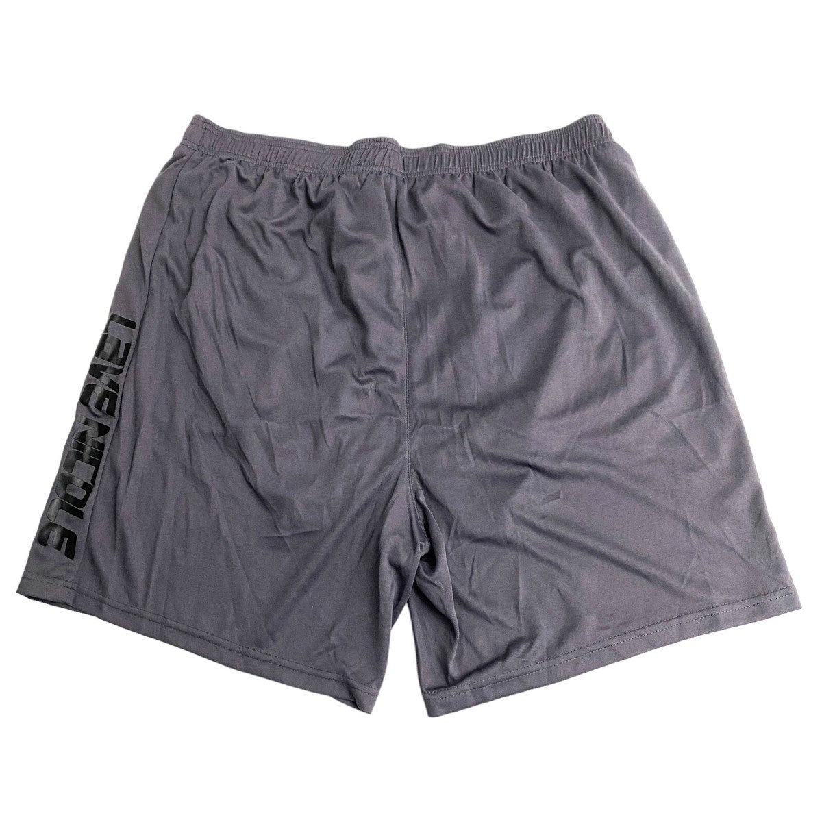 Lave Nicole Mens Size XXL Activewear Lined Shorts Pockets Black