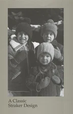 A Classic Straker Design Knitting Pattern C732 Child's Basic Cap & Mittens