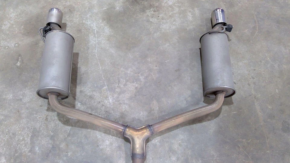 Se adapta a BMW MINI Cooper Clubman 2008-2014 tubo de escape completo de 1,6 l con silenciador Foto 4 de 4