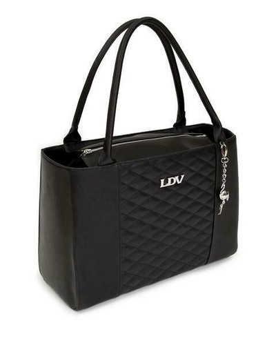 Bolso de Mano Lux de Ville Cha Cha Grande Rockabilly Gótico Punk Negro Cartera CCLT88BM - Imagen 1 de 3