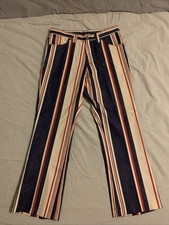 Farah Men  s Striped Pants Vintage Retro