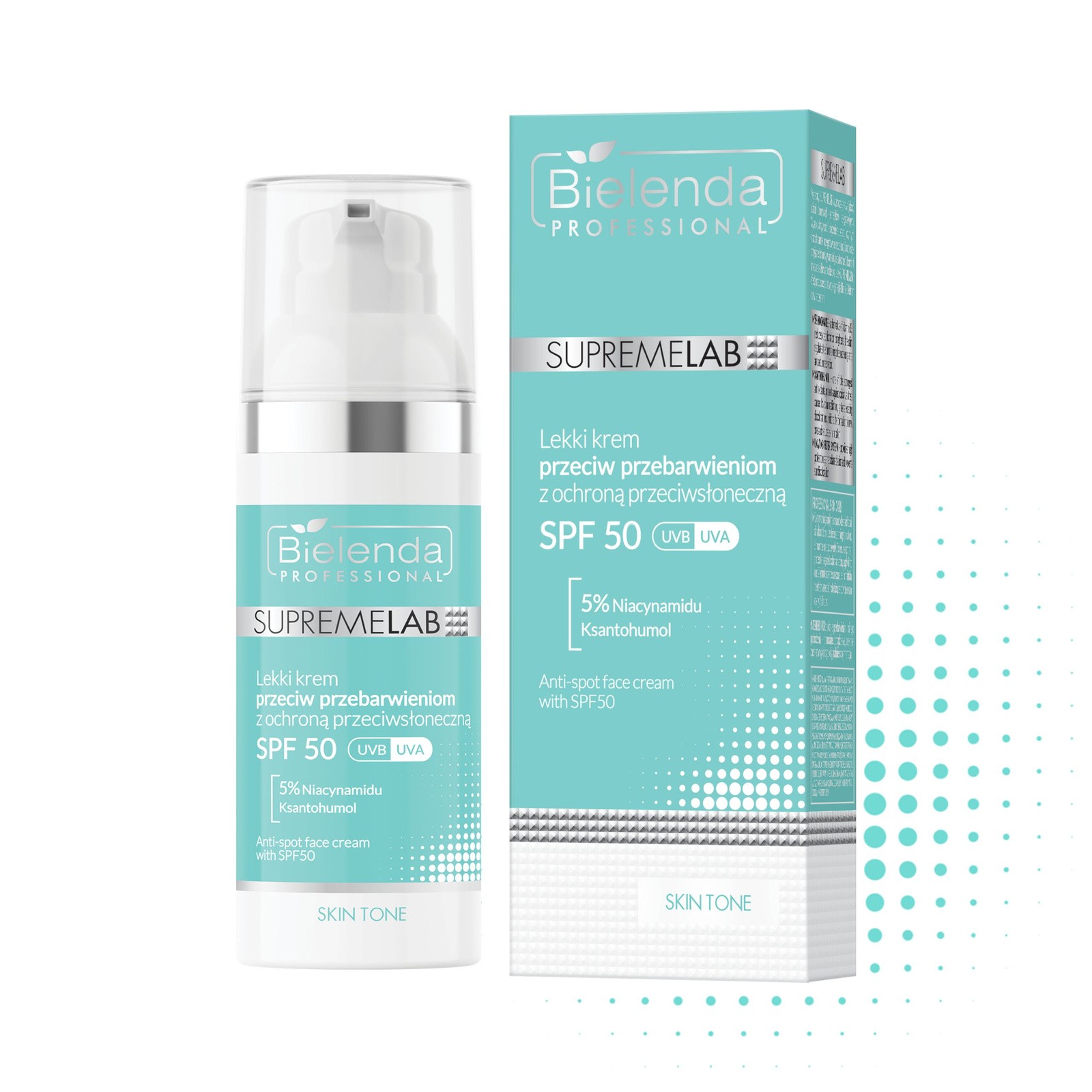 Bielenda Supremelab Anti-Pigmentation Cream SPF50 50ml Niacinamide for Dark Spot - Image 2