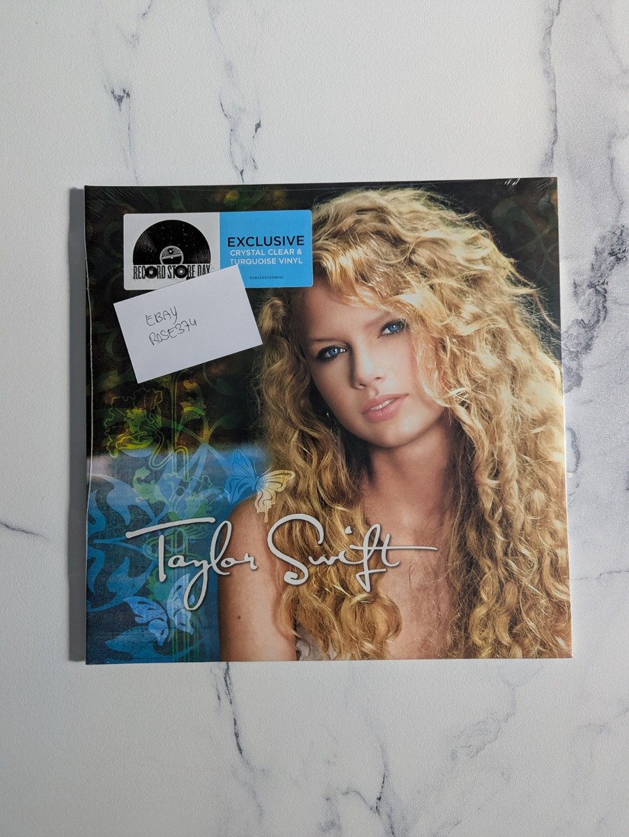 Taylor Swift Debut Record Store Day Clear Turquoise Blue Vinyl