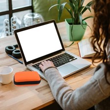  3 Pcs Portable Hard Drive Case Carrying Chargers Cable Storage Bags