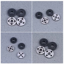 4 PCS/2Set Grinder Accessories CNC Machining Pressure Plate Flange Attachments
