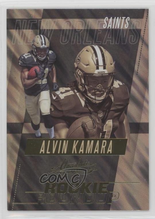 2017 Panini Absolute Rookie Roundup Retail Alvin Kamara #13 RC p6d