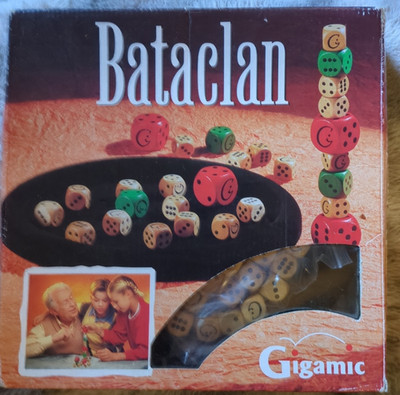Vintage VTG 1997 BATACLAN DICE GAME - GIGAMIC GAMES  - 100% complete