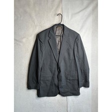 Brooks Brothers Mens Charcoal Gray Pinstripe Blazer Sport Coat Made in USA