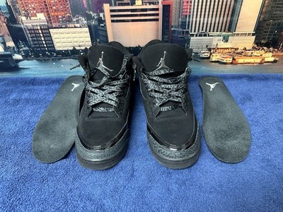 Air Jordan 3 Retro Black Cat Größe 43 mit OvP Karton Wie Neu