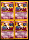Mew (Set of 4) WOTC Black Star Promo 8 Vintage Pokemon TCG Cards - Never Played