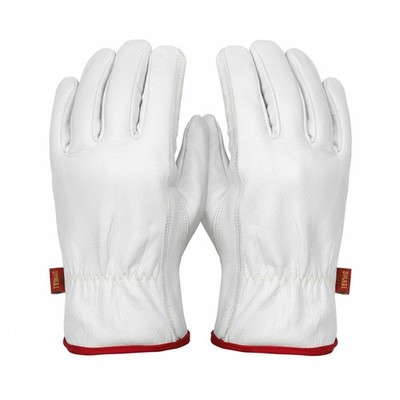 GOAT SKIN Driver Driving Gloves Leather Driving Gloves Men For Heavy Duty Work