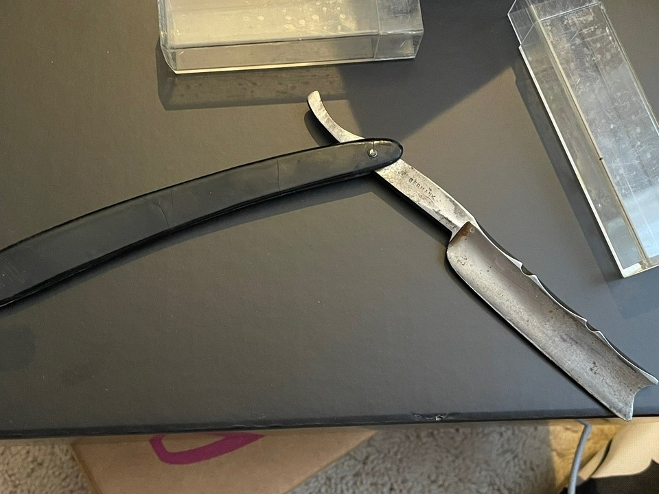 Unique Vintage Straight Razor: H. Boker & Co. Germany With Clear Box | eBay