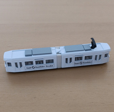 Siku Super Serie 1615 Straßenbahn Stadt Rundfahrt Dresden