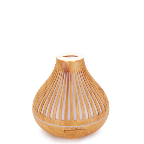 Essential Oil Aroma Diffuser and Remote - 500ml Flat Top Wood Mist Humidifier - Picture 5 of 11