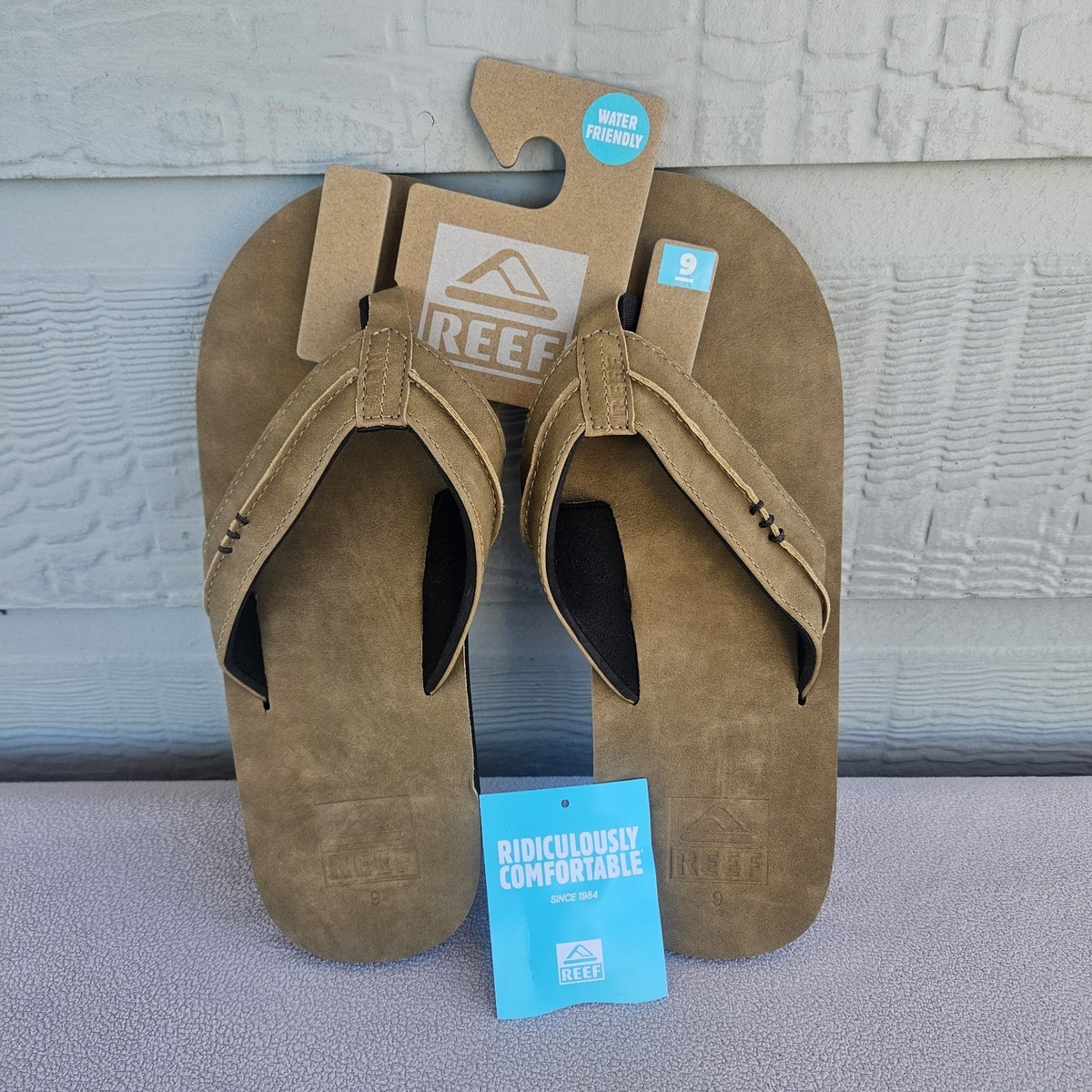 Reef Marbea SL Flip Flop Sandals Mens SZ 9 Comfort Water Friendly Bronze Brown Reef Men main image 3