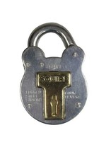 Squire Old English Galvanised Steel Case 4 Lever Padlock, Medium