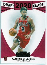 2020-21 Panini Contenders Patrick Williams RC 2020 Draft Class Contenders #7 Red