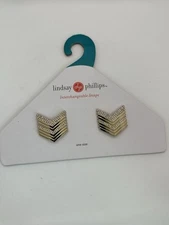 Lindsay Phillips Interchangeable Snaps - Leslie Gold- One Size - New
