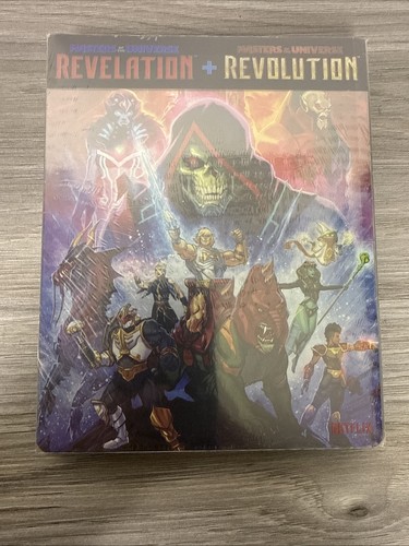 MASTERS OF THE UNIVERSE BLU-RAY REVELATION/REVOLUTION STEELBOOK SEALED