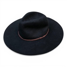 SOMETHING SPECIAL HATS Cowboy Hat Women's 100 Wool Black Felt Cap