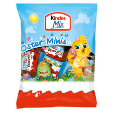 Kinder Mix Oster Minis Milchschokoladen mit Milchcreme Füllung 153g