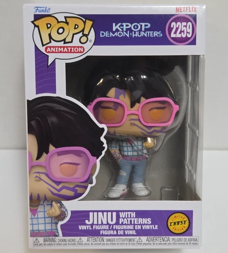 JINU with Patterns - K-POP Demon Hunters CHASE Funko POP! Animation #2259 Figure
