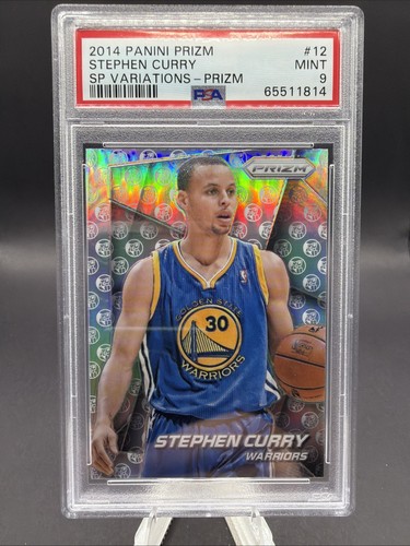 2014-15 Panini Prizm - Short Prints Stephen Curry #12 Silver Prizm