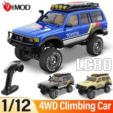 4WD RC Car Crawler LC80 off-Road Truck 1/12 2.4G Brushed RTF Climbing Vehicle