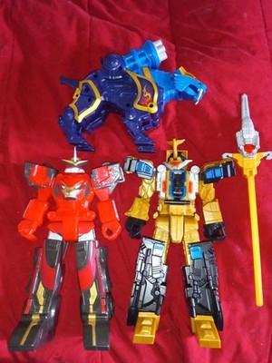 Hasbro Power Rangers Zord Lot Beast Wrecker, Tiger Cannon, Beast Racer Lot