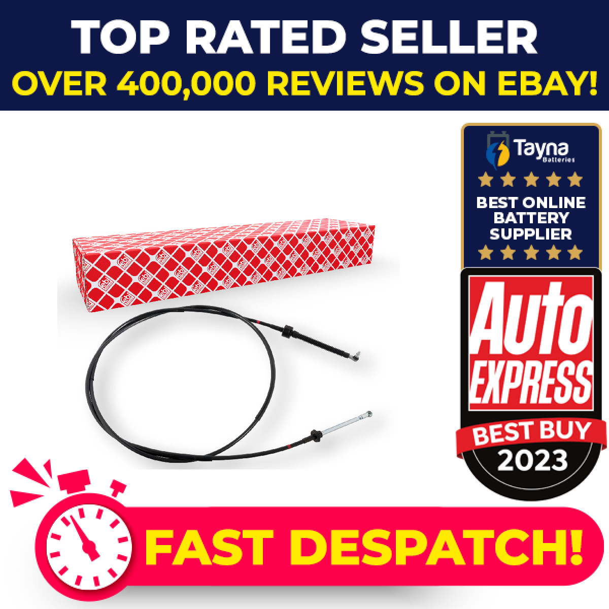 Clutch Cable 45343 Febi 5001868534 Genuine Top Quality Guaranteed New