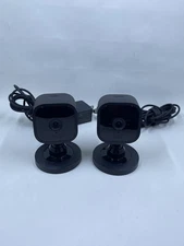 Lot Of 2 Blink Mini Indoor Wi-Fi Security Camera G8V1 Black