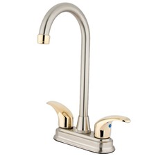 Kingston Brass KB649.LL Legacy 1.8 GPM Standard Bar Faucet - Brushed
