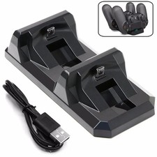 Image of PS4 Dual Charging Charger Dock Station Stand for Playstation 4 Controller Pad