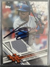 2017 Topps Holiday Curtis Granderson Exclusive Holiday Relic with on card auto💎