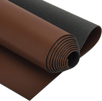 PU Fabric Leather 1 Yard 54'' X 36'', 1.25Mm Thick Faux Synthetic Leather Material