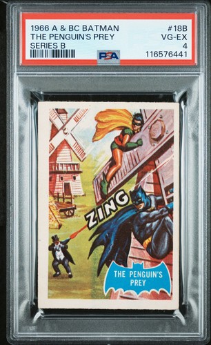 1966 A&BC Batman Blue Bat #18B