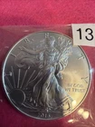 US 2013 - 1 oz .999 SILVER American Eagle  Brilliant  (UNC)