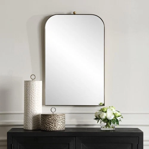 Uttermost 08185 Cassidy 33 X 21 inch Plated Brass Mirror - Picture 6 of 6