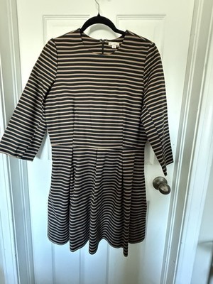 GAP Designed and Crafted Vintage Stripes Dress With Pockets Size 10