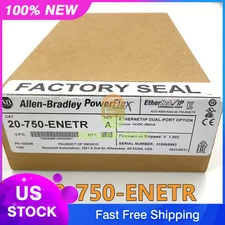 New Factory Sealed 20-750-ENETR /A AB PowerFlex 750 2-P ENet/IP Module 2023 TX