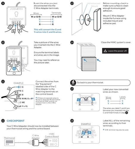 Smart Thermostat Compatibility with C-Wire Adapter#^ - Picture 11 of 12