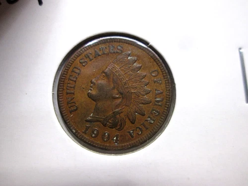 1904-P Indian Head Cent — photo from the most recent tracked eBay sale
