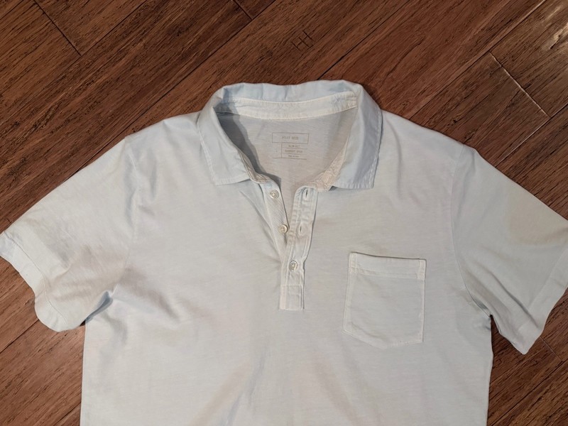 Billy Reid Size Large Slim Fit Men’s Polo