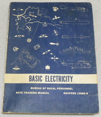 Basic Electricity Naval Personnel Rate Training Manual - 10086-B