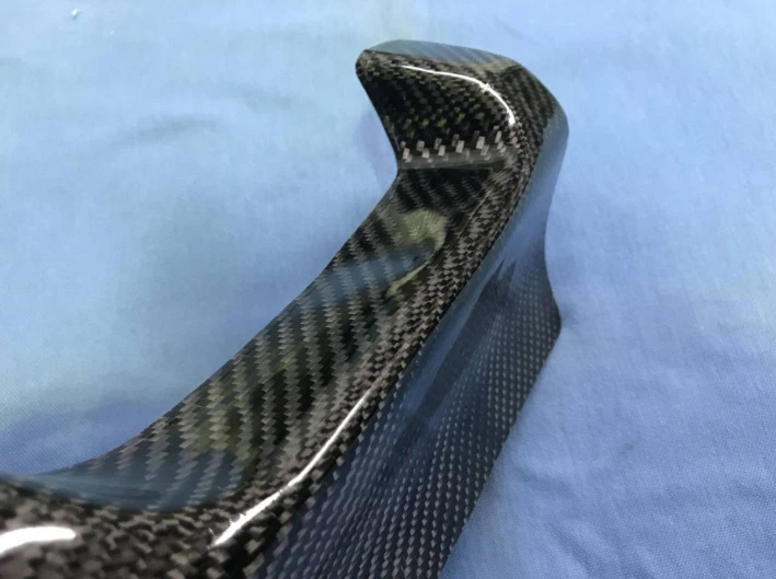 Toyota Starlet EP82 GT turbo carbon fibre rear bumper guard for the exhaust - Image 2 of 4